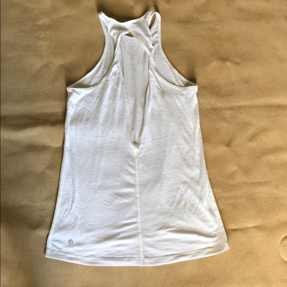 Lululemon open back tank